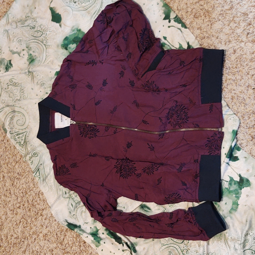 Purple Lightweight Zippered Jacket